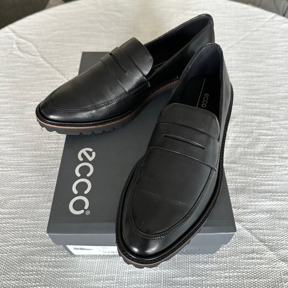 Ecco Loafer black, new, EU 39 / US 8-8.5 - Picture 2 of 6